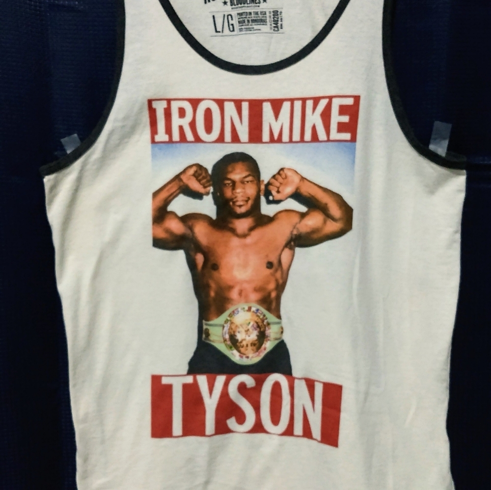 Roots of Fight Iron Mike Tyson Tank Top Large